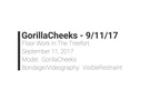 Video: GorillaCheeks - Floor Work on 9-11-17