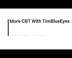 More CBT With Timblueeyes - 720x576